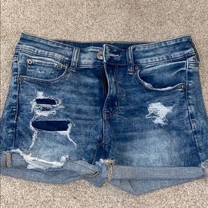 american eagle next level stretch jean shorts